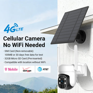 How 4G LTE Security Cameras Work Without Wi-Fi
