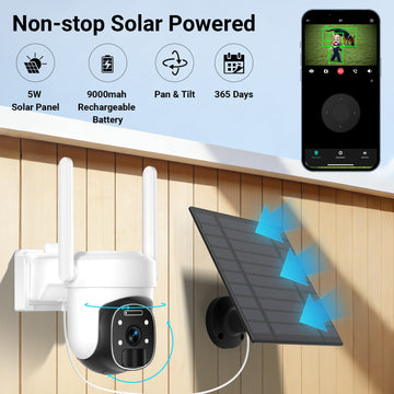 Solar-Powered Security Cameras — The Future of Sustainable Surveillance