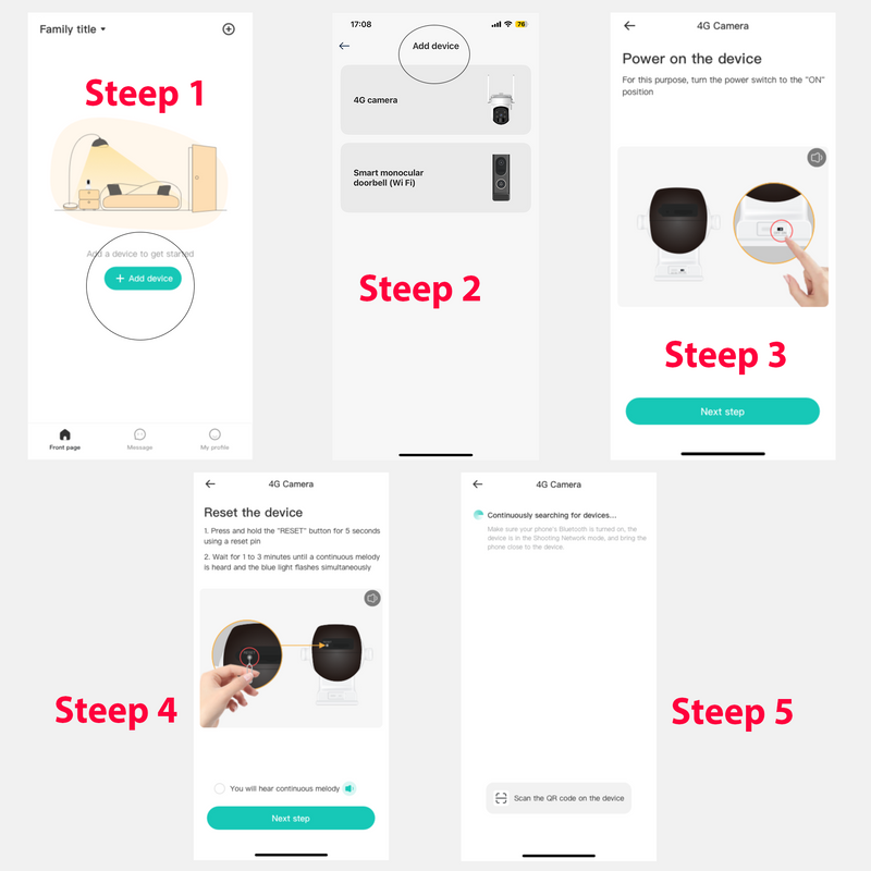 1.How to bind a device?